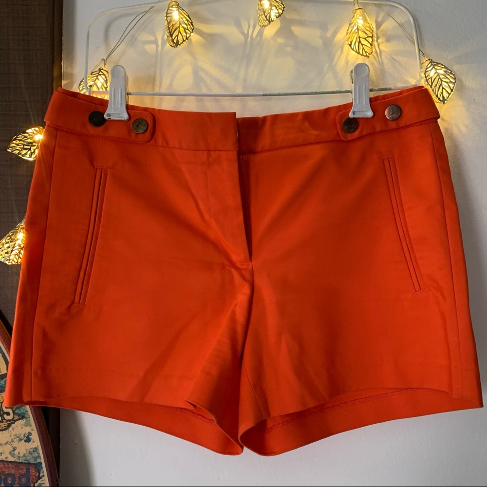 ๐ ZARA Basic Orange Colour Shorts - Picture 1 of 15